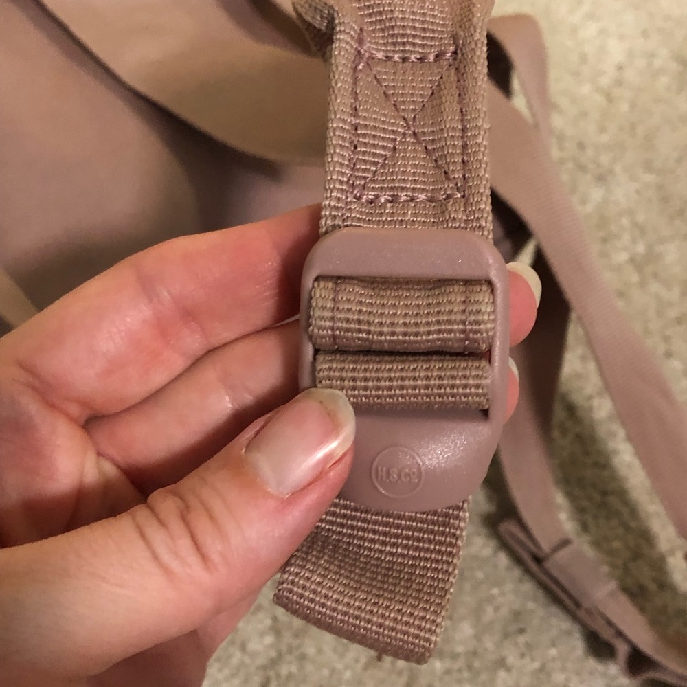 Herschel Mini Backpack Mauve Dusty Rose Pink Classic Casual Travel Bag - Picture 7 of 10